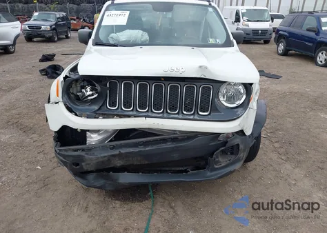 2017 Jeep Renegade Sport from USA, damaged, VIN ZACCJBAB0HPE70900